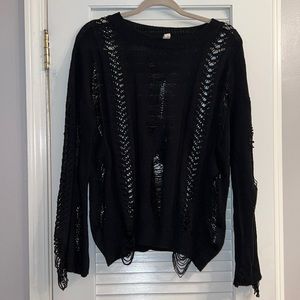 Distressed Sweater